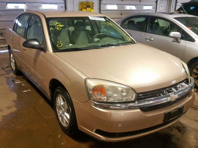 1G1ZT52825F103920 - 2005 CHEVROLET MALIBU LS GOLD photo 1