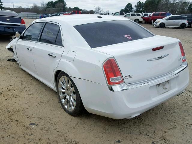 2C3CCAAG2EH330350 - 2014 CHRYSLER 300 WHITE photo 3