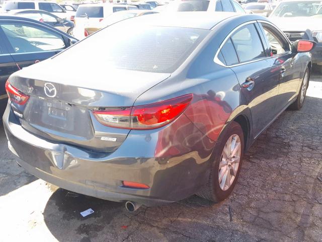 JM1GJ1U60E1150045 - 2014 MAZDA 6 SPORT GRAY photo 4