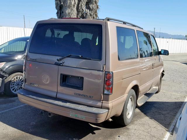 1GNDM19X72B122803 - 2002 CHEVROLET ASTRO GRAY photo 4