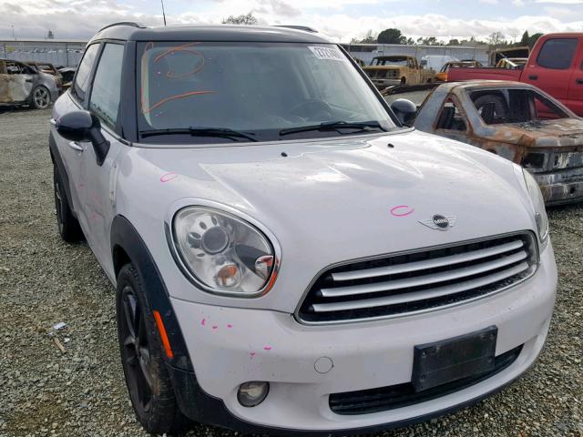 WMWZB3C59BWH94569 - 2011 MINI COOPER COU WHITE photo 1