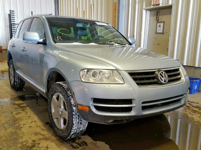 WVGBC67LX4D029826 - 2004 VOLKSWAGEN TOUAREG 3. SILVER photo 1