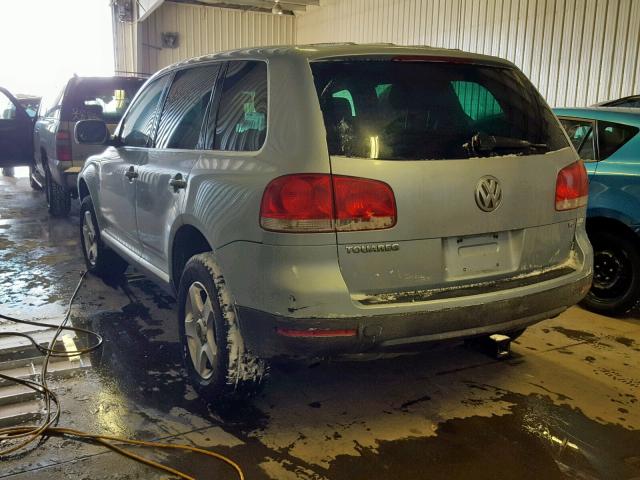 WVGBC67LX4D029826 - 2004 VOLKSWAGEN TOUAREG 3. SILVER photo 3