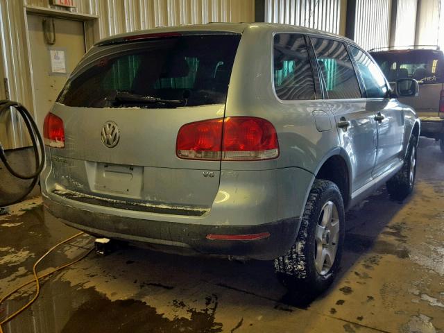 WVGBC67LX4D029826 - 2004 VOLKSWAGEN TOUAREG 3. SILVER photo 4