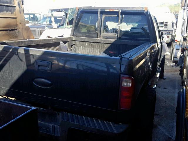 1FTWW31R28ED76947 - 2008 FORD F350 SRW S BLACK photo 4