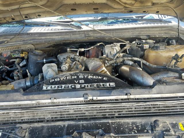 1FTWW31R28ED76947 - 2008 FORD F350 SRW S BLACK photo 7