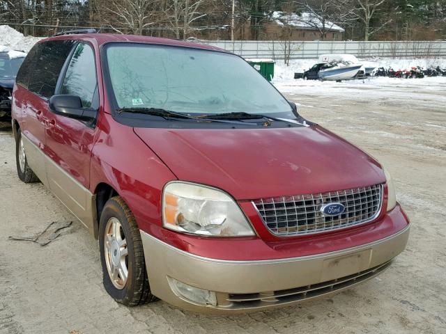 2FMDA58274BA04418 - 2004 FORD FREESTAR L RED photo 1