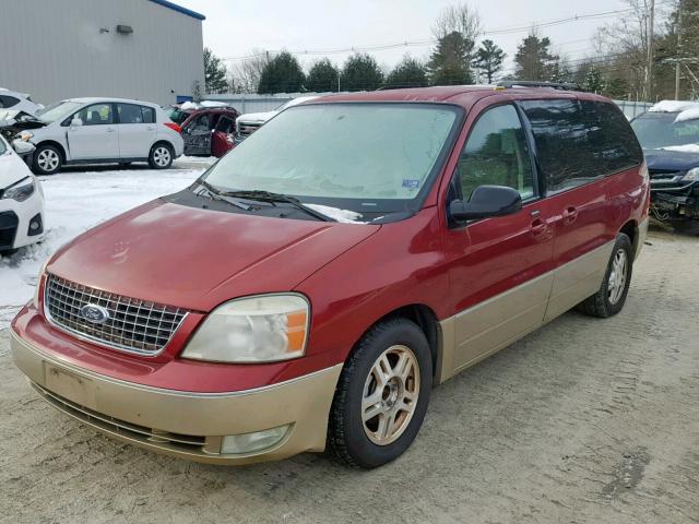 2FMDA58274BA04418 - 2004 FORD FREESTAR L RED photo 2