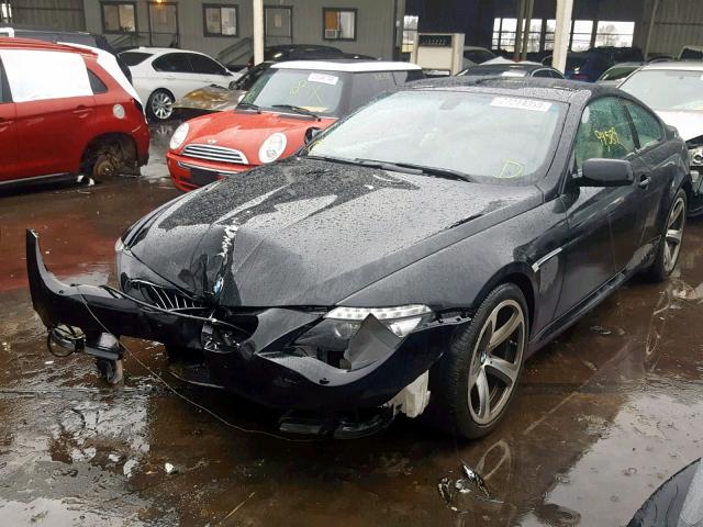 WBAEA53559CV92091 - 2009 BMW 650 I BLACK photo 2