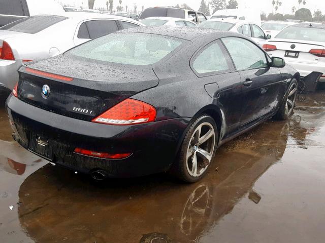 WBAEA53559CV92091 - 2009 BMW 650 I BLACK photo 4