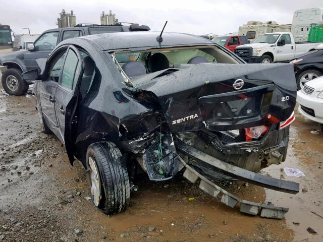 3N1AB61E47L712216 - 2007 NISSAN SENTRA 2.0 BLACK photo 3