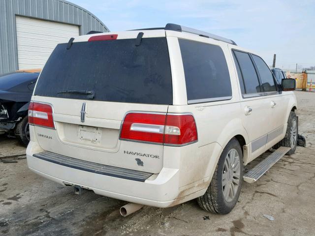 5LMFU27518LJ06391 - 2008 LINCOLN NAVIGATOR 白色 照片 4