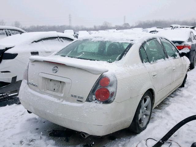 1N4BL11E46C270152 - 2006 NISSAN ALTIMA SE WHITE photo 4