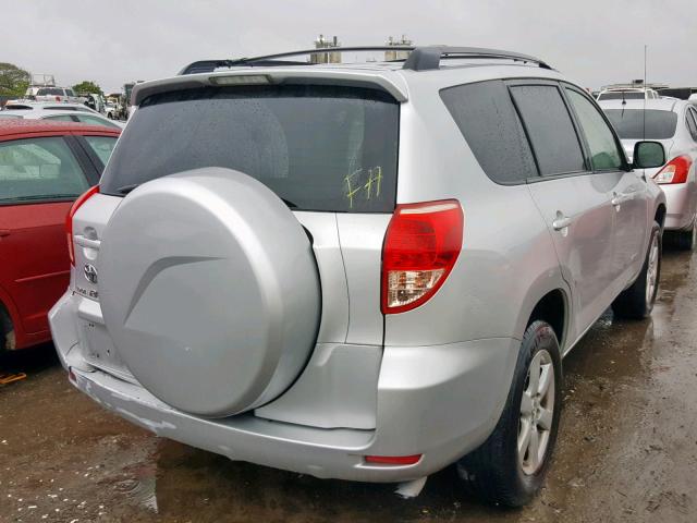 JTMZD31V386064551 - 2008 TOYOTA RAV4 LIMIT SILVER photo 4