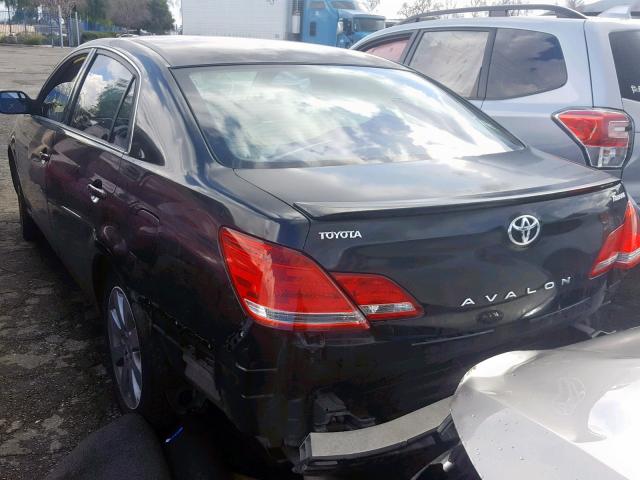 4T1BK36B46U104212 - 2006 TOYOTA AVALON BLACK photo 3