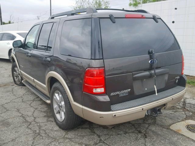 1FMDU74W15UA42587 - 2005 FORD EXPLORER E GRAY photo 3