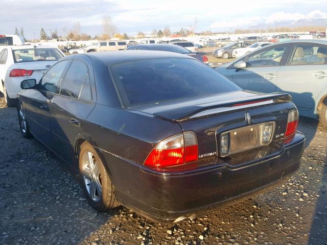 1LNHM87A86Y610092 - 2006 LINCOLN LS أسود صورة 3