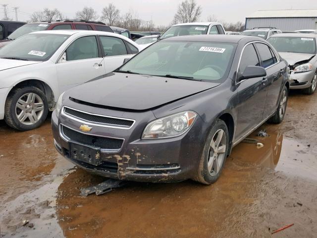 1G1ZC5E16BF217106 - 2011 CHEVROLET MALIBU 1LT CHARCOAL photo 2