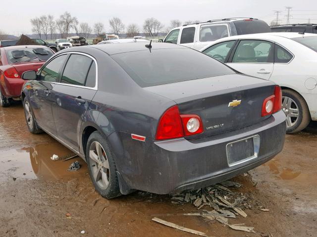 1G1ZC5E16BF217106 - 2011 CHEVROLET MALIBU 1LT CHARCOAL photo 3