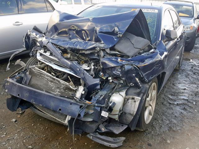 1G1ZB5E02CF227014 - 2012 CHEVROLET MALIBU LS BLUE photo 2