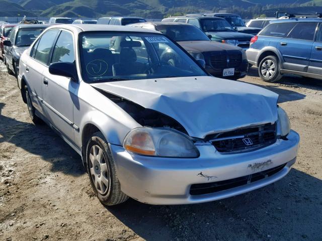 JHMEJ6626WS001275 - 1998 HONDA CIVIC DX SILVER photo 1