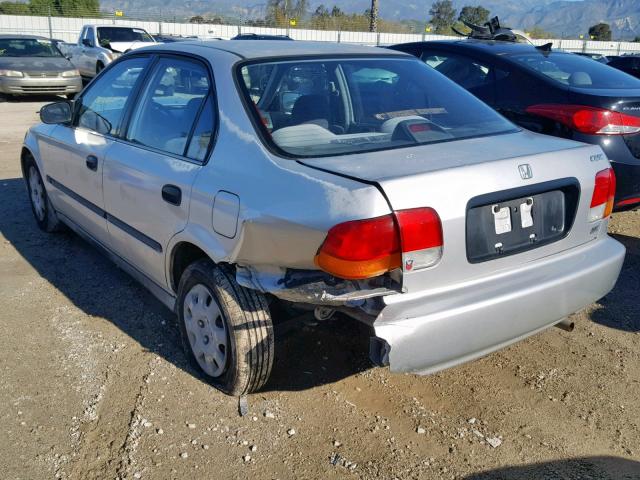 JHMEJ6626WS001275 - 1998 HONDA CIVIC DX SILVER photo 3