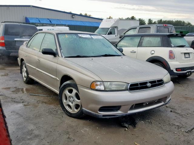 4S3BD4352X7260106 - 1999 SUBARU LEGACY L GOLD photo 1