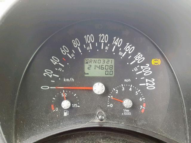 3VWCB21C01M447547 - 2001 VOLKSWAGEN NEW BEETLE Gümüş foto 8