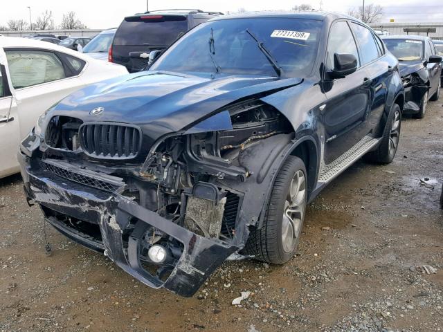 5UXFG8C52BLZ95084 - 2011 BMW X6 XDRIVE5 შავი ფოტო 2