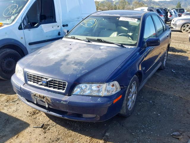 YV1VS27533F973818 - 2003 VOLVO S40 1.9T BLUE photo 2