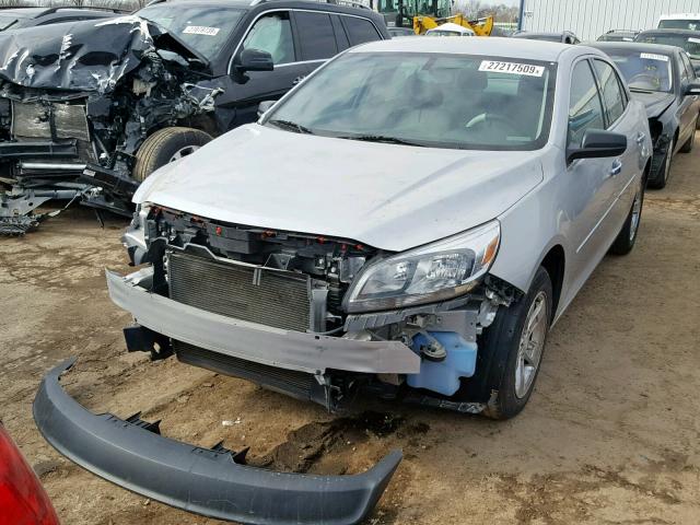 1G11B5SA4DF185229 - 2013 CHEVROLET MALIBU LS GRAY photo 2