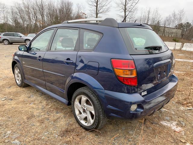 5Y2SM65886Z438428 - 2006 PONTIAC VIBE BLUE photo 3