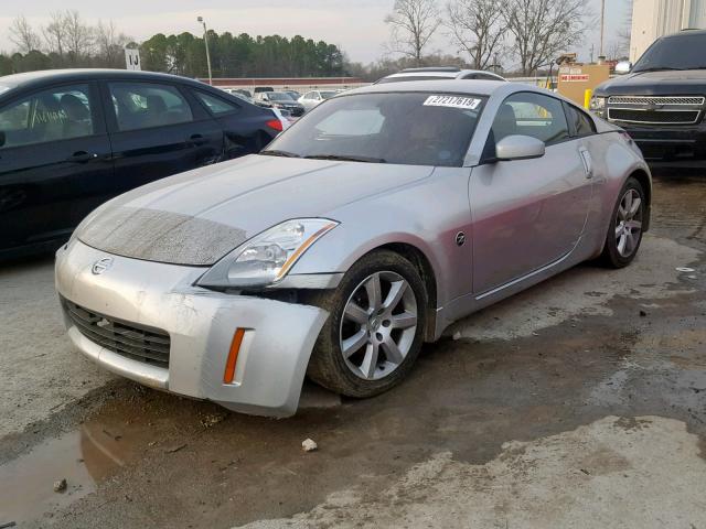 JN1AZ34E93T012980 - 2003 NISSAN 350Z COUPE GRAY photo 2