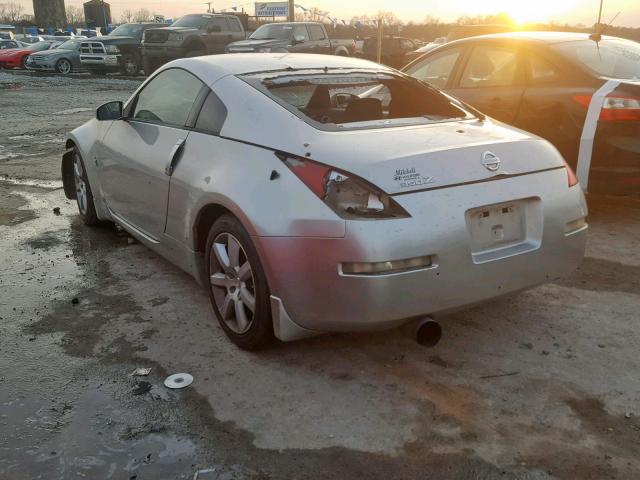 JN1AZ34E93T012980 - 2003 NISSAN 350Z COUPE GRAY photo 3