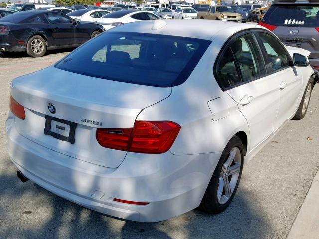 WBA3C1G58DNR47014 - 2013 BMW 328 I SULE WHITE photo 4