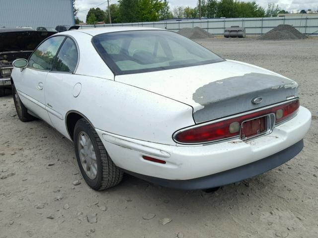 1G4GD2214T4701783 - 1996 BUICK RIVIERA WHITE photo 3