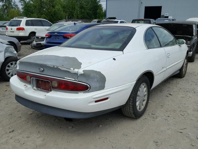 1G4GD2214T4701783 - 1996 BUICK RIVIERA WHITE photo 4