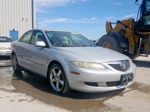 1YVFP80D945N88281 - 2004 MAZDA 6 SILVER photo 1