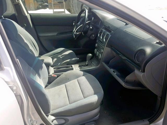 1YVFP80D945N88281 - 2004 MAZDA 6 SILVER photo 5