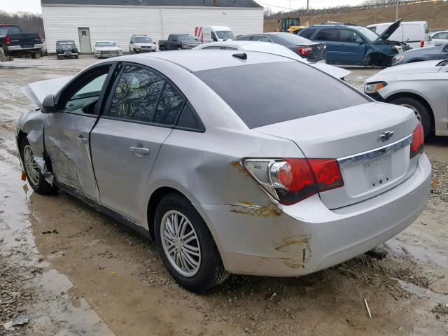 1G1PA5SG8D7277830 - 2013 CHEVROLET CRUZE LS SILVER photo 3