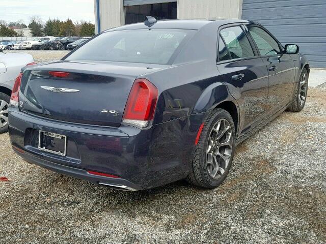 2C3CCABG5FH781028 - 2015 CHRYSLER 300 S BLUE photo 4