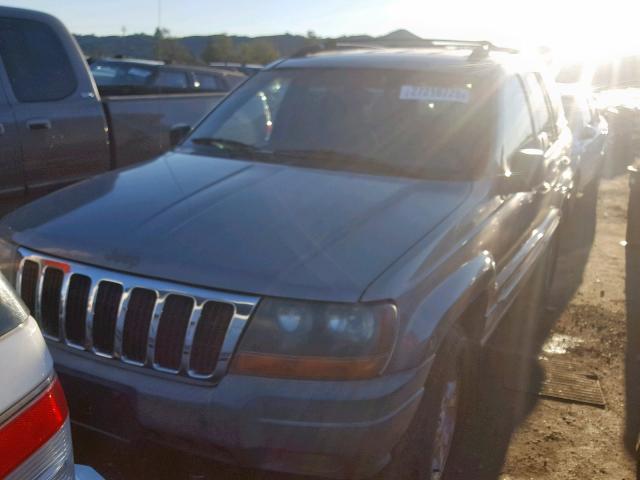 1J4GW58N3XC789578 - 1999 JEEP GRAND CHER GRAY photo 2