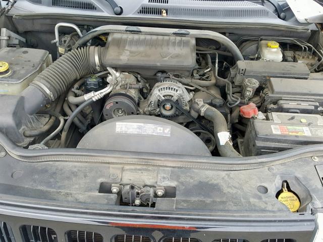 1J8HH48K26C269531 - 2006 JEEP COMMANDER BLACK photo 7