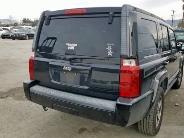 1J8HH48K26C269531 - 2006 JEEP COMMANDER BLACK photo 9