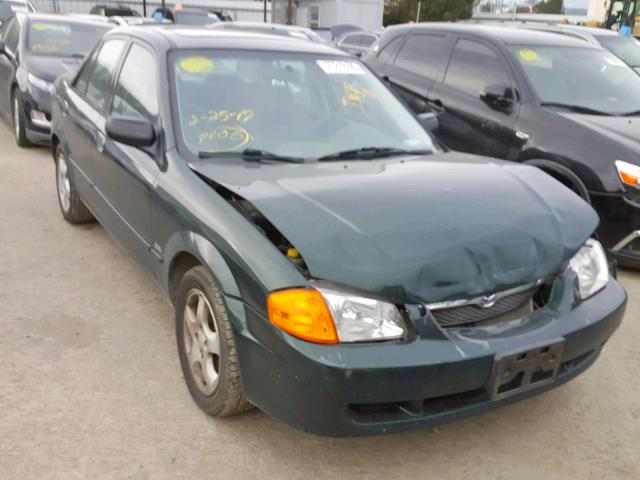JM1BJ2232Y0214945 - 2000 MAZDA PROTEGE ES GREEN photo 1