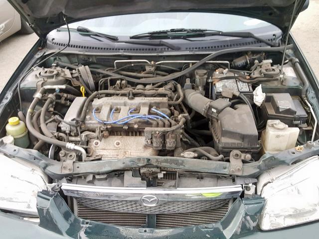 JM1BJ2232Y0214945 - 2000 MAZDA PROTEGE ES GREEN photo 7