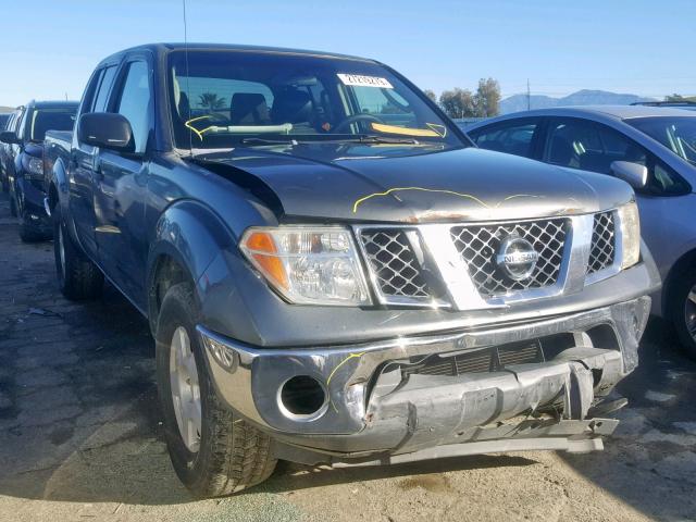 1N6AD07U65C463801 - 2005 NISSAN FRONTIER C CHARCOAL photo 1