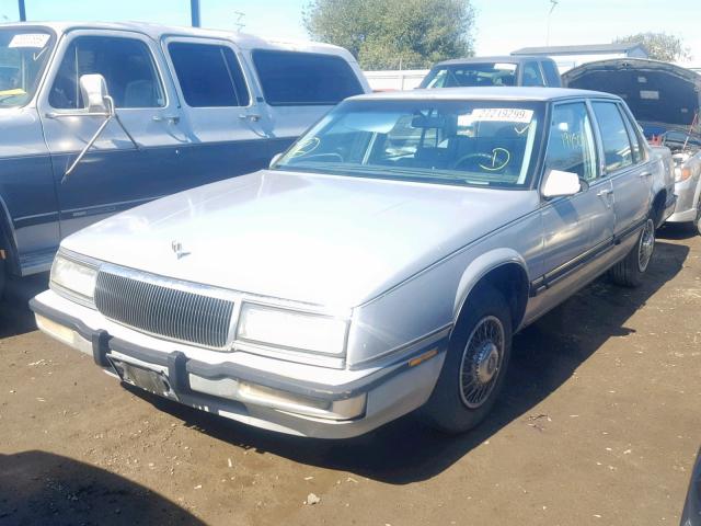 1G4HR54C5MH410239 - 1991 BUICK LESABRE LI SILVER photo 2