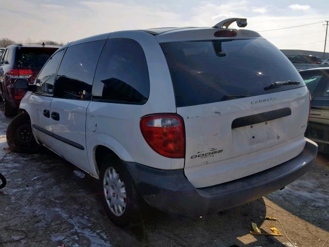 1D4GP21313B338985 - 2003 DODGE CARAVAN C/ WHITE photo 3