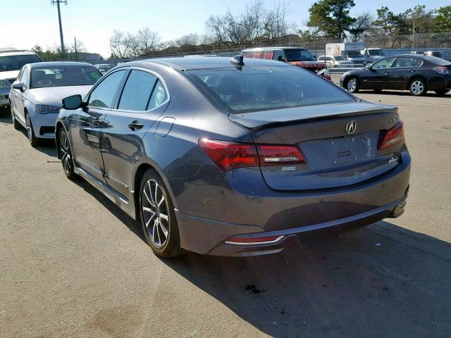 19UUB3F73FA005991 - 2015 ACURA TLX ADVANC BLACK photo 3